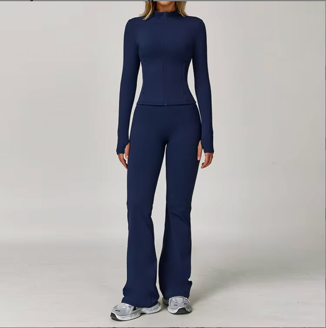 longswear flare leg & vest