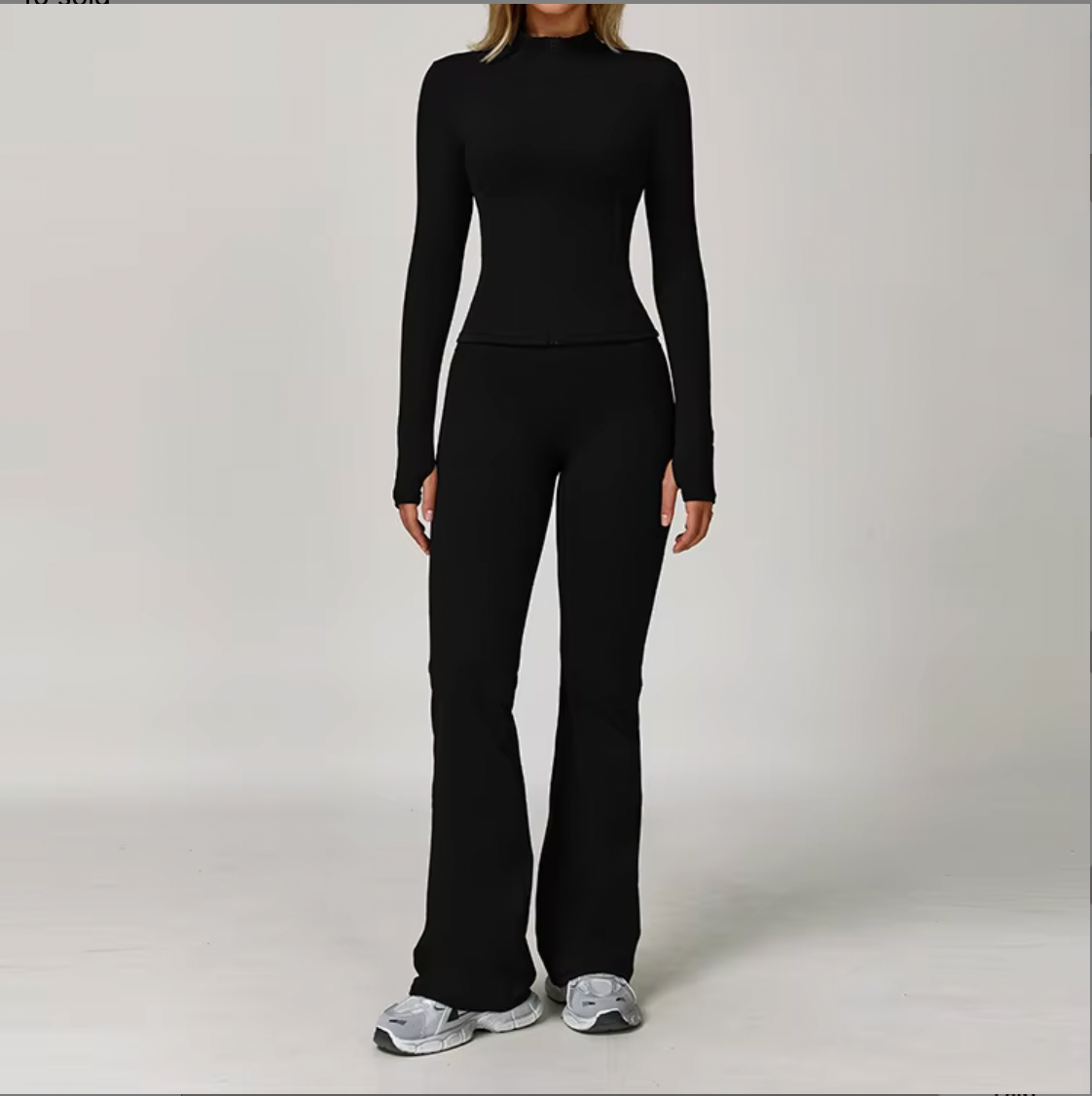longswear flare leg & vest
