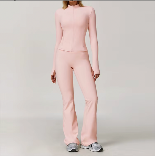 longswear flare leg & vest
